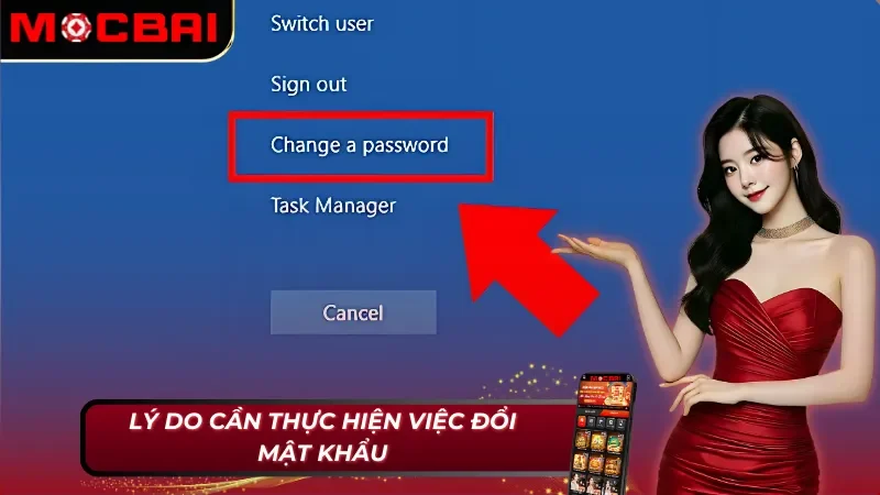Cách đổi mật khẩu Mocbai đảm bảo an toàn
